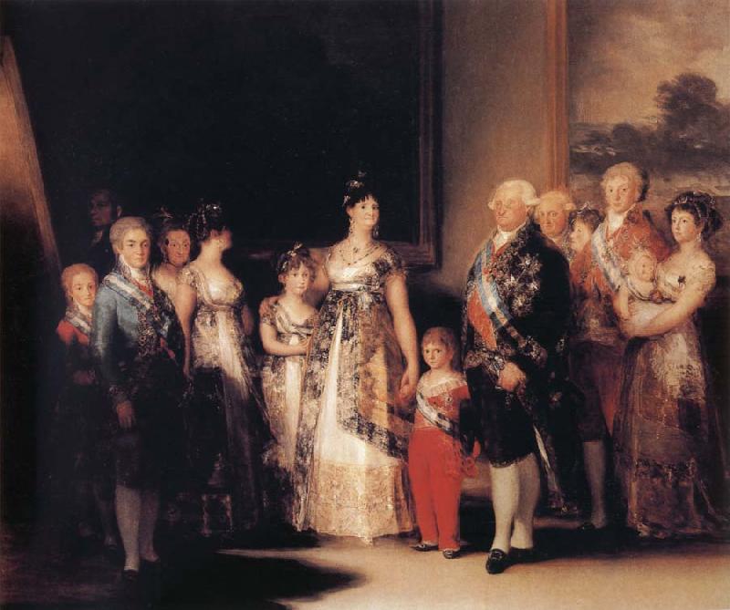 Francisco Jose de Goya The Family of Charles IV Germany oil painting art